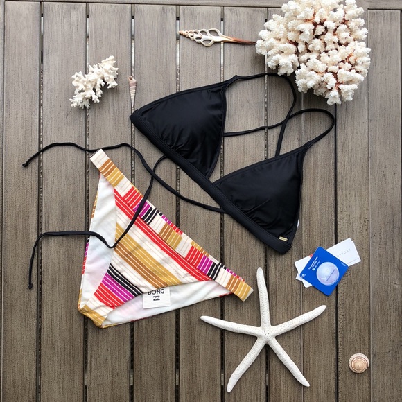 🌴🔆BILLABONG-RIP CURL- CLASSIC SHADY LANE BIKINI - Picture 2 of 14